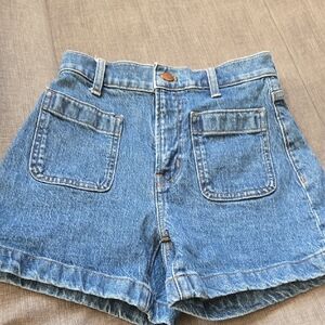 Madewell Blue Jean Shorts